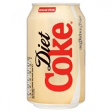 Coke, Soda, Caffiene Free Diet, 12 oz, 24/CT