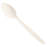 SPOON, EMERALD, 100% COMPOSTABLE, 500/CT