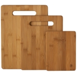 Totally Bamboo 3-Piece Serving and Cutting Board Set