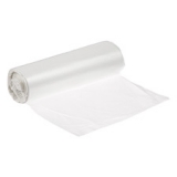 Waste Can Liner, Clear, 55 Gallon, 100/Carton