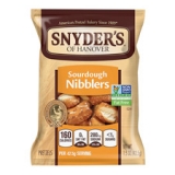 Pretzels, Synder's Nibblers, Sourdough, 60-1.5oz Bags/CT