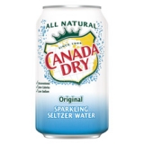 Canada Dry, Sparkling Seltzer, Orginial, 12 oz, 24/CT