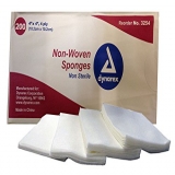 Non Woven Esthetic Gauze - 4x4, 4-ply Non-Sterile Gauze Sponges