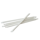 Straws, Wrapped, 500/BX