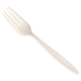 FORK, EMERALD, 100% COMPOSTABLE, 500/CT