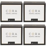 Tampons, Cora Regular, 18/BX, 4BX/CT