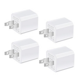 USB Wall Charger, 4/PK