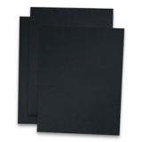 11 x 17 Backs,Black, Leather, 100PK