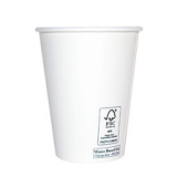 White, Emerald, FSC Hot Cup, 12oz, 1000CT