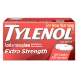 Tylenol, Extra Strength, 100 Caplets