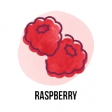 Bevi Raspberry Bib
