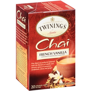 Twinings Tea, French Vanilla Chai, 20 Bags/BX