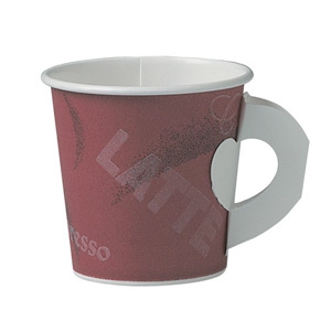 Cup, Hot, 4oz, Bistro W/ Handles #374SI, 50/PK